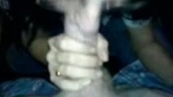 Nerdy ugly as fuck brunette provides my buddy with a blowjob