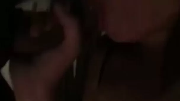 My slutty GF takes a chance to be fucked by me and my buddy
