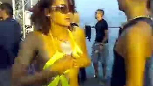 Going wild on Kazantip with my hot bitches and homies