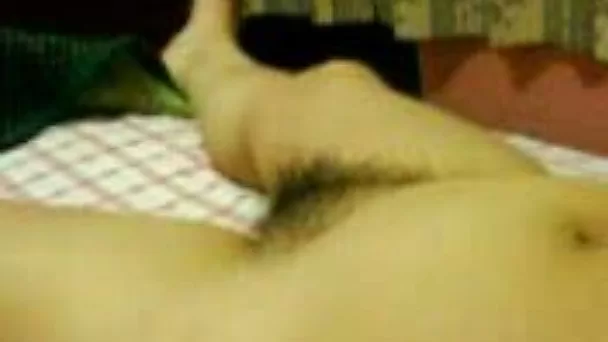 Fondling my sleeping Latina wife's hairy pussy and her big ass