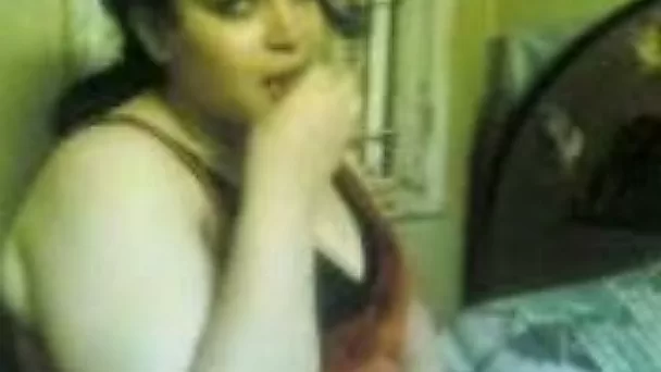 Chunky brunette babe is laughing but I know she wants some