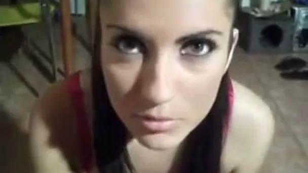 Awesome Paki slut with sexy eyes likes sucking dick on cam