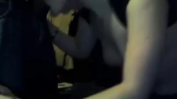 Fucking my cutie in doggy style and glazing her tits with sperm