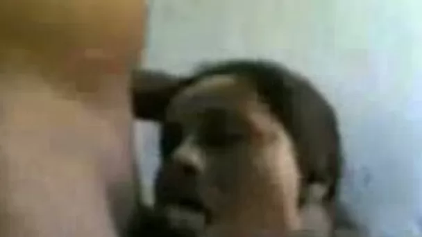 Dirty-minded amateur ugly Desi nympho sucks sloppy cock of BF