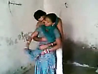 Submissive punjabi newly wed couple having quickie