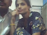 Sweet lean Indian amateur wife is playing with a cock