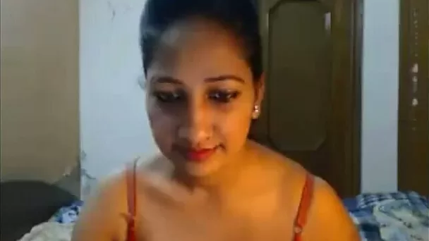 Spectacular pair of huge natural breasts on webcam