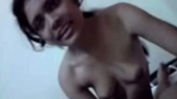 Slender amateur Desi black head gets her bushy cunt fucked missionary