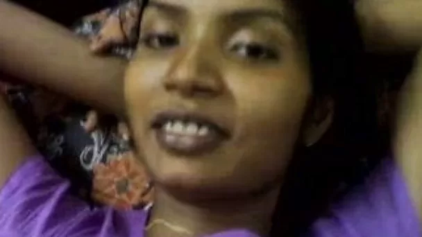 Kinky happy smiling amateur Indian brunette gets hairy cunt nailed