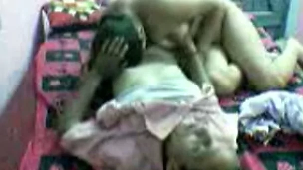 Hot brunette Indian college girlfriend with her man