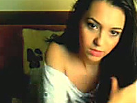 Impeccable hot young babe Sana Khan flashing on webcam