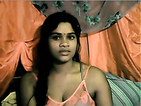 Delicious and genuine Desi young hottie on webcam show