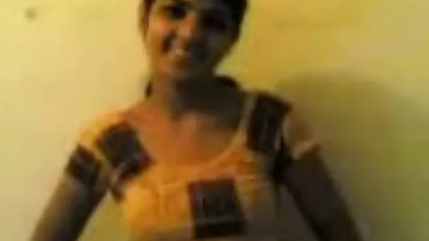 Cute and young genuine Indian girl exposes her pussy on cam