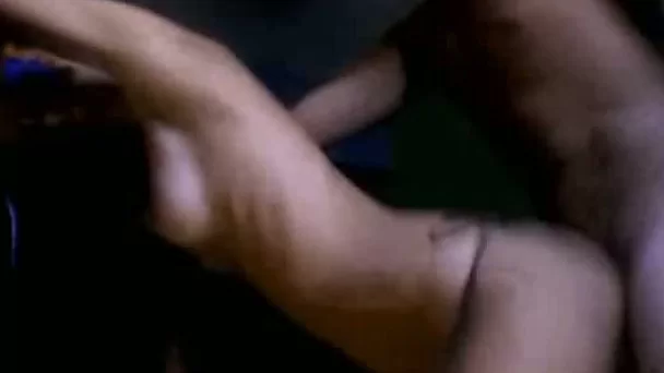 Passionate sex with busty dark skin Indian babe on webcam