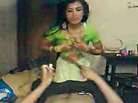 Hot authentic Bhadhi wife feels shy but wants to suck dick