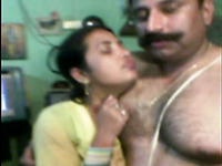 Chubby dark skinned Desi wifey gets hammered from behind by hubby