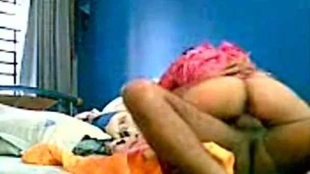 Lewd bootyful amateur Indian brunette rides her hubby's tool