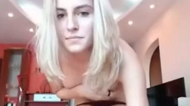 Stunning and fresh pale skin young angel nude on webcam