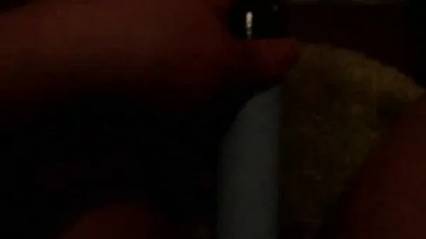 Naughty emo girlfriend fucks herself with vibrator in bathroom