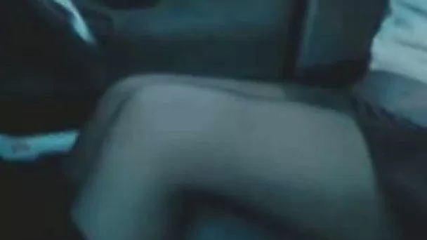 My lovely teen girlfriend spreads her legs for my cam in my car