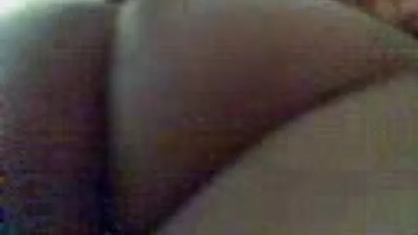 Massaging my gorgeous Latina babe's big round ass