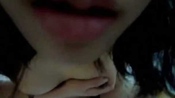 Japanese webcam girl finger fucks her meaty hairy snatch