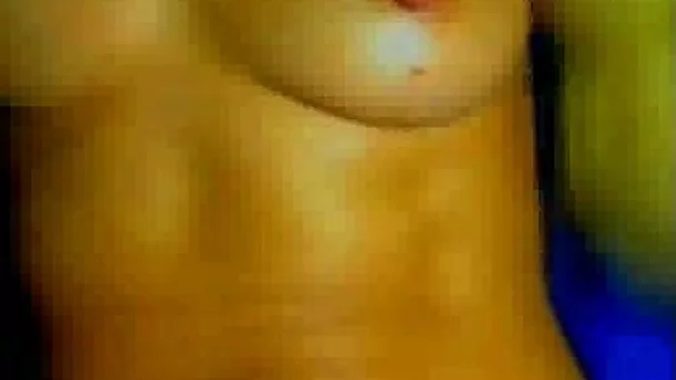 Really hot latina blonde with perfect perky tits on webcam