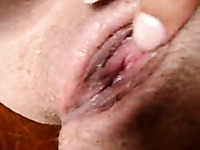 Here is my pussy closeup on the POV masturbation video