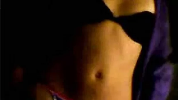 My petite girlfriend forgot to turn off her webcam