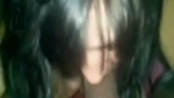 She is giving blowjob because she can't do anything else good