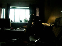 I should have turned on the lights when we fucked on cam