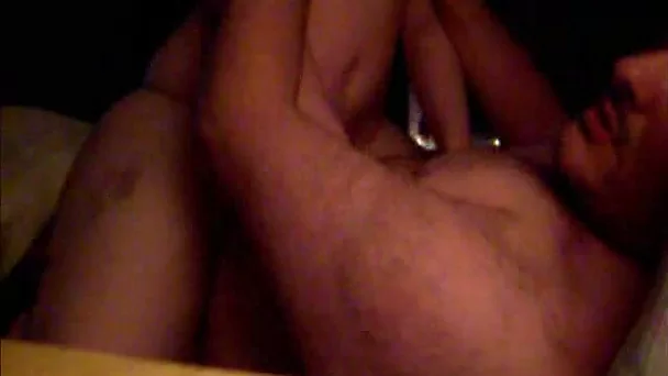 My cutie rides me on top after doggy style fuck on cam