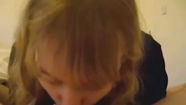 18 yo chick blows my dick with pleasure on a pov camera