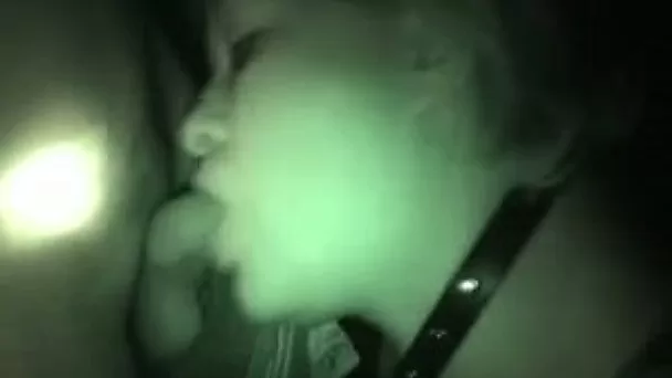 Swinger slut was loaded with cum in the club