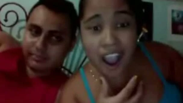 My Colombian BBW girlfriend is playing with dildo