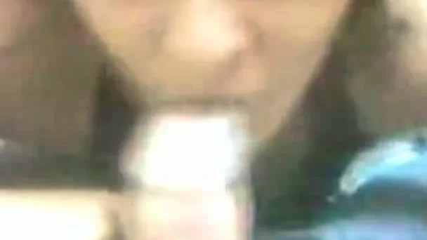Amateur dark haired chick sucked my friend's dick with joy