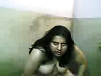 Amateur ugly as shit really fat Latina bitch flashed her fat body in dirty toilet