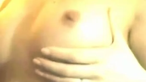 Sweet chick was taped on cam by my buddy and exposed her sweet titties