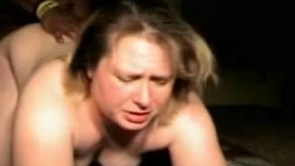 My white neighbor enjoys while I drill her plump white twat