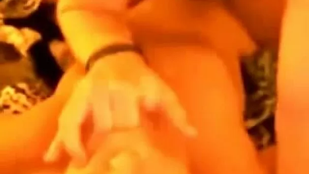 Drilling pussy of my whorish blond Gf on a we camera
