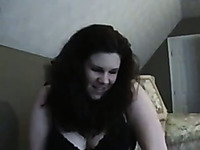 Filthy pregnant girlfriend showing her goodies on webcam