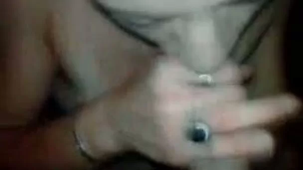 Tattooed trashy whore giving me intensive handjob