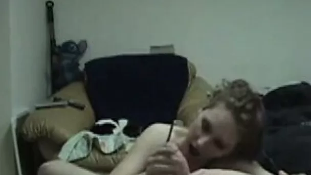 Naughty girl sucking big dick deepthroat in POV sex vid