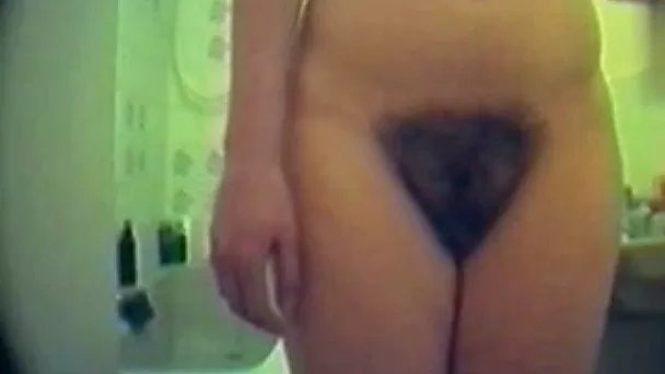 The perfect video of my voluptuous honey's hairy cunt
