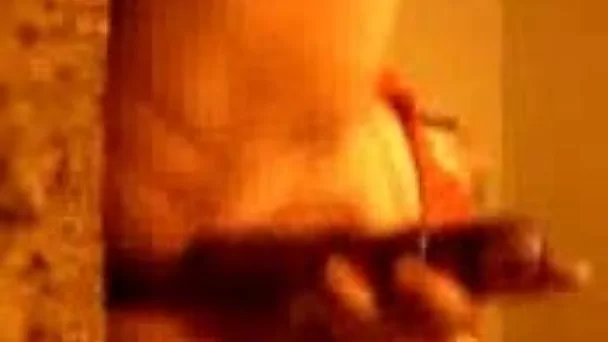 Lewd and aroused chubby coworker bitch plays with dildo