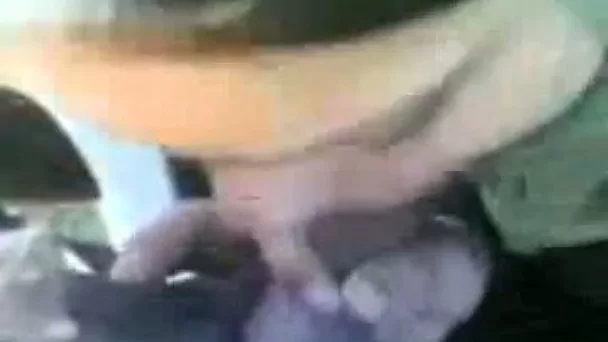 Sexy girl in hijab gives me awesome blowjob right in a car