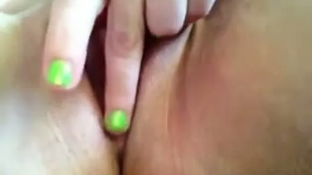 Putting two fingers in my wet throbbing punani in solo video