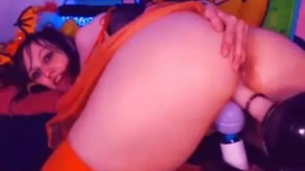 Dirty and nasty teen friend experiences sex machine