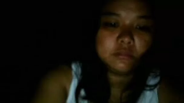 BBW Thai babe showing me her sexy boobs on webcam