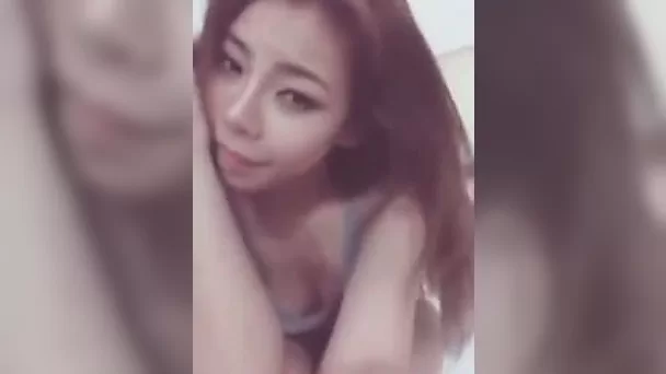 Lovely Thai GF flashes her sexy natural titties for me on webcam